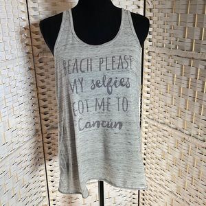 🔥Beach please, my selfies got me to Cancun muscle shirt🔥